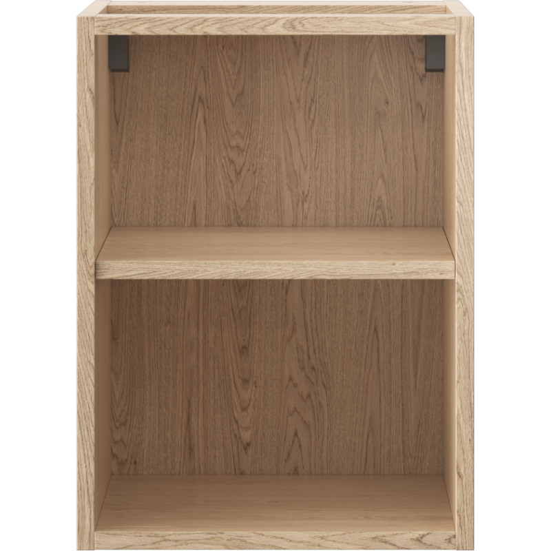Mexen Box-A armário aberto com prateleira 35 cm, carvalho - 91AX2-0350-470-0-81
