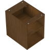 Mexen Box-A avatud kapp riiuliga 35 cm, pähkel - 91AX2-0350-470-0-86