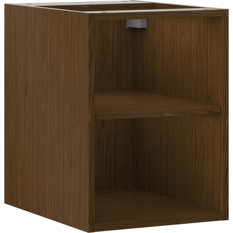 Mexen Box-A avatud kapp riiuliga 35 cm, pähkel - 91AX2-0350-470-0-86