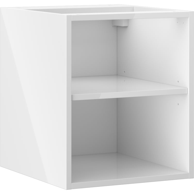 Mexen Box-A otvoreni ormarić s policom 40 cm, bijeli sjaj - 91AX2-0400-470-0-00