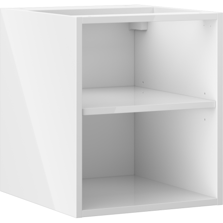 Mexen Box-A open kast met plank 40 cm, wit glans - 91AX2-0400-470-0-00