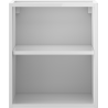 Mexen Box-A szafka otwarta z półką 40 cm, biała połysk - 91AX2-0400-470-0-00