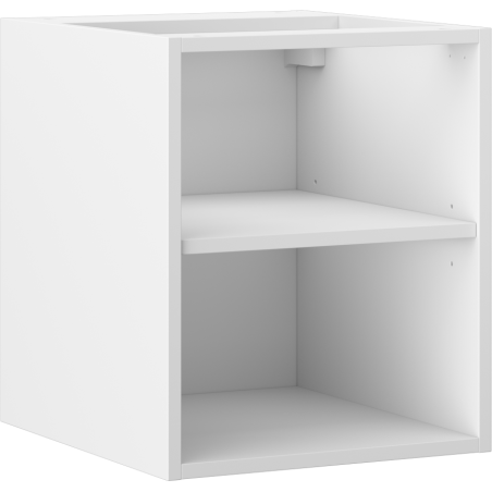 Mexen Box-A avoin kaappi 40 cm hyllyllä, valkoinen matta - 91AX2-0400-470-0-01