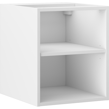 Mexen Box-A open cabinet with shelf 40 cm, white matte - 91AX2-0400-470-0-01