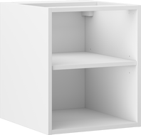 Mexen Box-A open cabinet with shelf 40 cm, white matte - 91AX2-0400-470-0-01