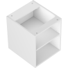 Mexen Box-A szafka otwarta z półką 40 cm, biała mat - 91AX2-0400-470-0-01