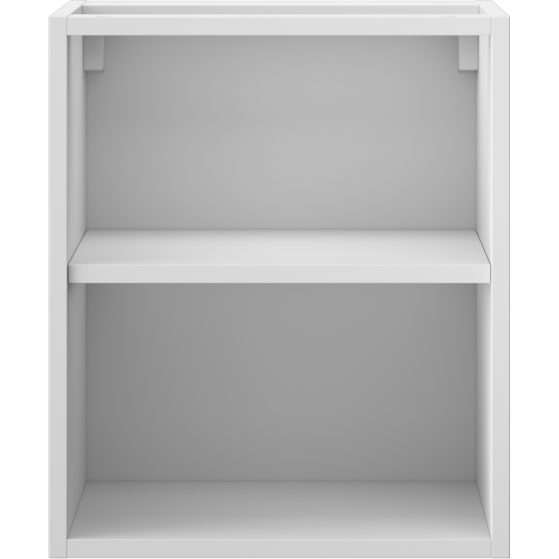 Mexen Box-A armoire ouverte avec étagère 40 cm, blanc mat - 91AX2-0400-470-0-01