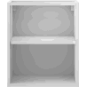 Mexen Box-A open cabinet with shelf 40 cm, white matte - 91AX2-0400-470-0-01