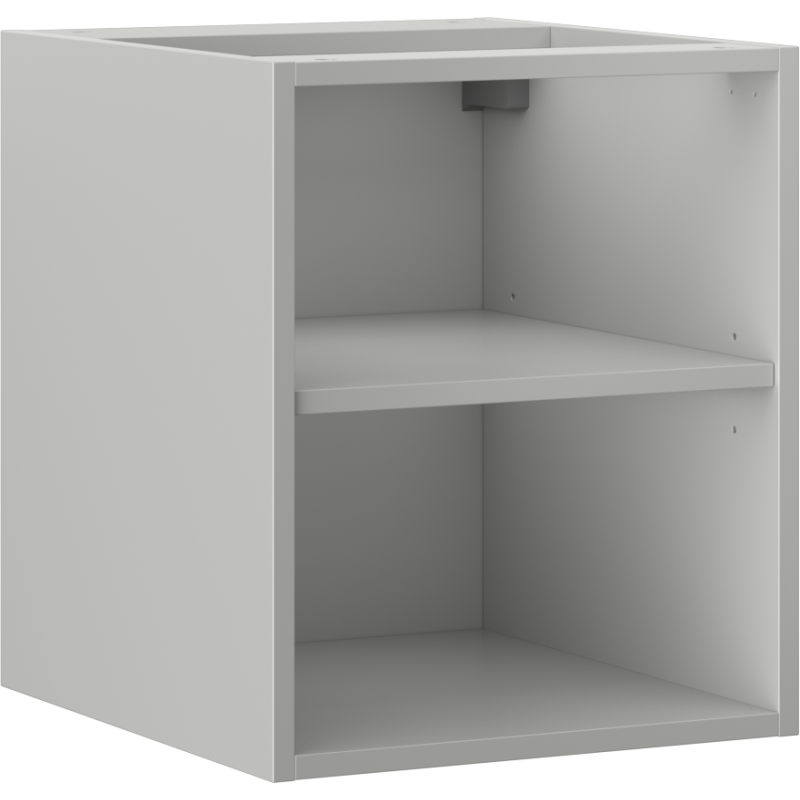 Mexen Box-A offene Schrank mit Regal 40 cm, grau matt - 91AX2-0400-470-0-62