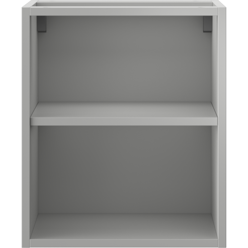Mexen Box-A offener Schrank mit Regal 40 cm, grau matt - 91AX2-0400-470-0-62