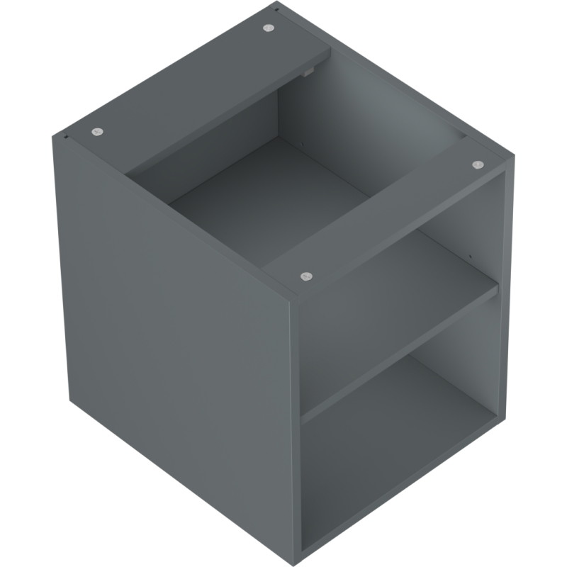 Mexen Box-A avatud kapp riiuliga 40 cm, matt grafiit - 91AX2-0400-470-0-66
