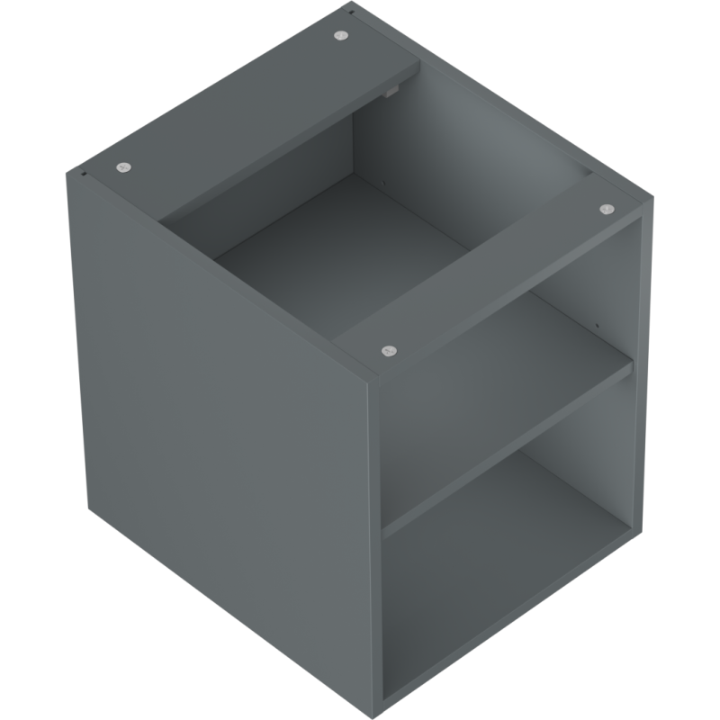 Mexen Box-A oppenen Schaf mat enger Regal 40 cm, Grafit mat - 91AX2-0400-470-0-66