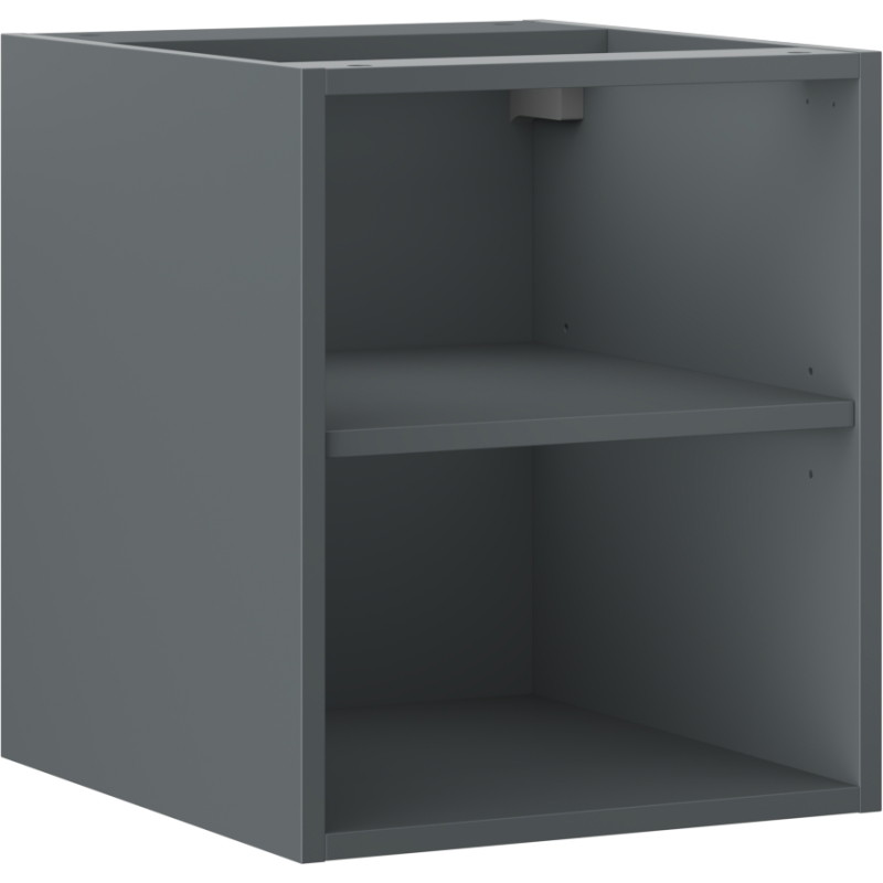 Mexen Box-A avatud kapp riiuliga 40 cm, matt grafiit - 91AX2-0400-470-0-66