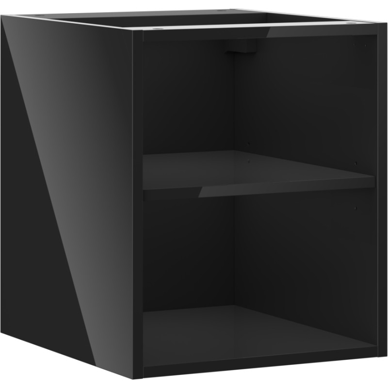 Mexen Box-A avatud kapp riiuliga 40 cm, must läige - 91AX2-0400-470-0-70