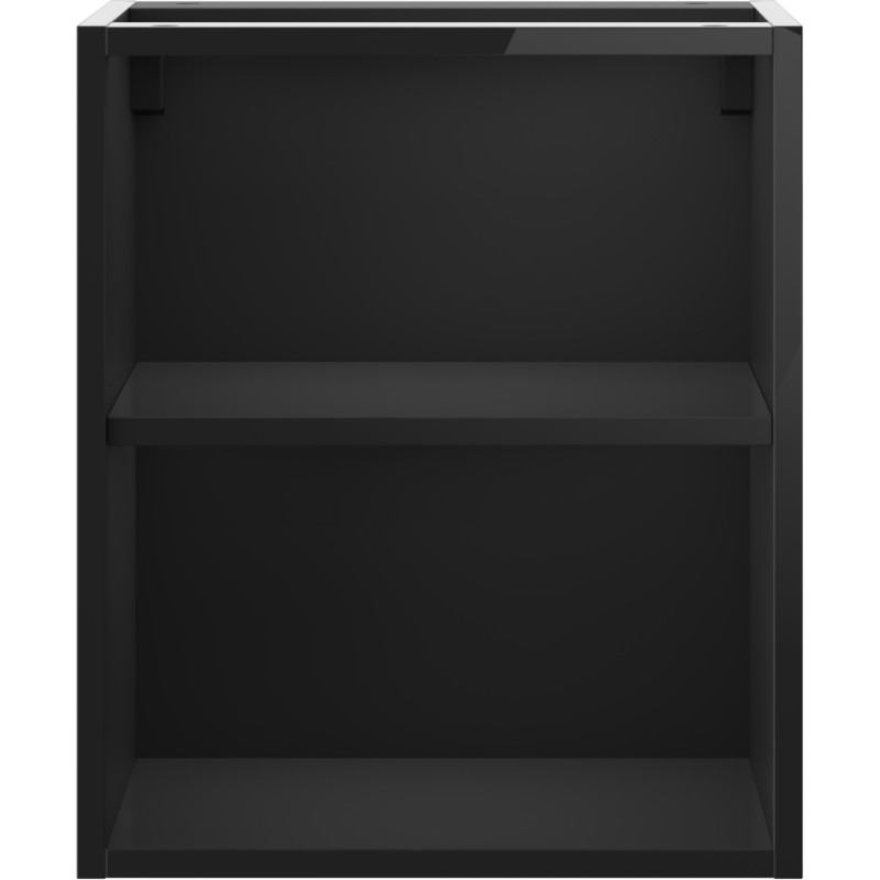 Mexen Box-A avatud kapp riiuliga 40 cm, must läige - 91AX2-0400-470-0-70