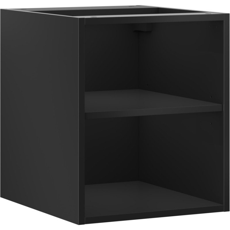 Mexen Box-A avatud riiuliga kapp 40 cm, must matt - 91AX2-0400-470-0-71