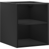 Mexen Box-A offener Schrank mit Regal 40 cm, schwarz matt - 91AX2-0400-470-0-71