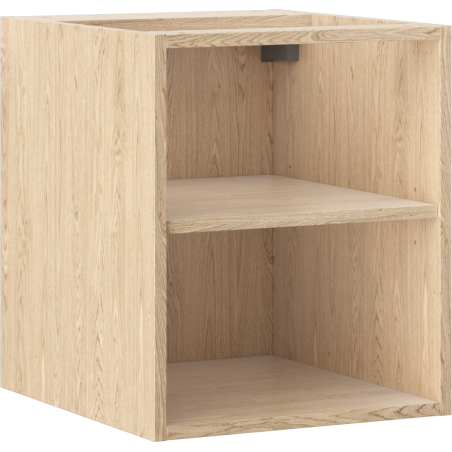 Mexen Box-A ανοιχτό ντουλάπι με ράφι 40 cm, δρυς - 91AX2-0400-470-0-81