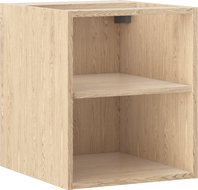 Mexen Box-A armário aberto com prateleira 40 cm, carvalho - 91AX2-0400-470-0-81
