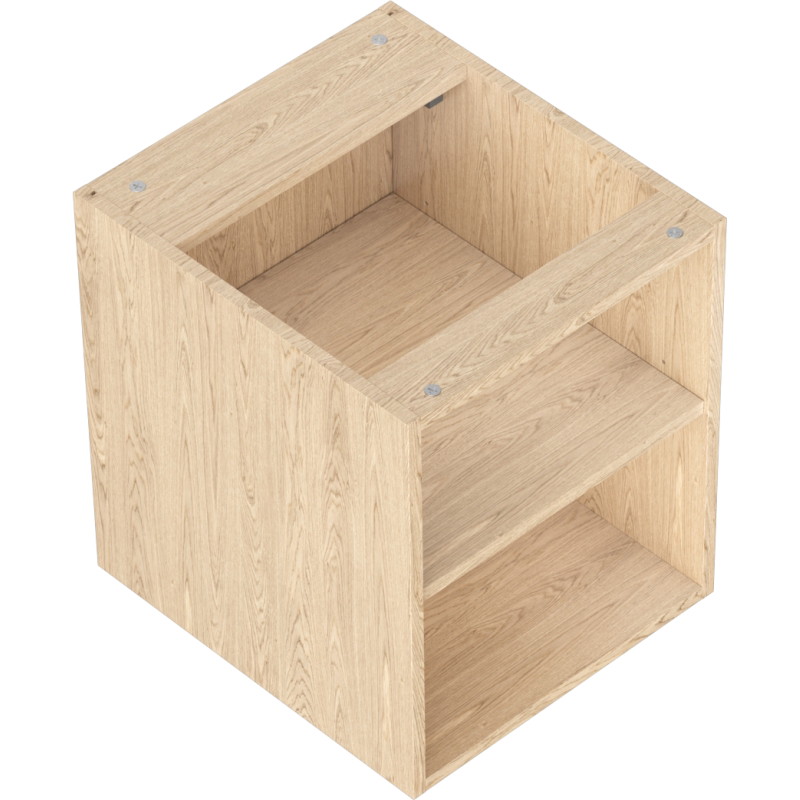 Mexen Box-A avatud kapp riiuliga 40 cm, tamm - 91AX2-0400-470-0-81