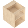 Mexen Box-A open cabinet with shelf 40 cm, oak - 91AX2-0400-470-0-81