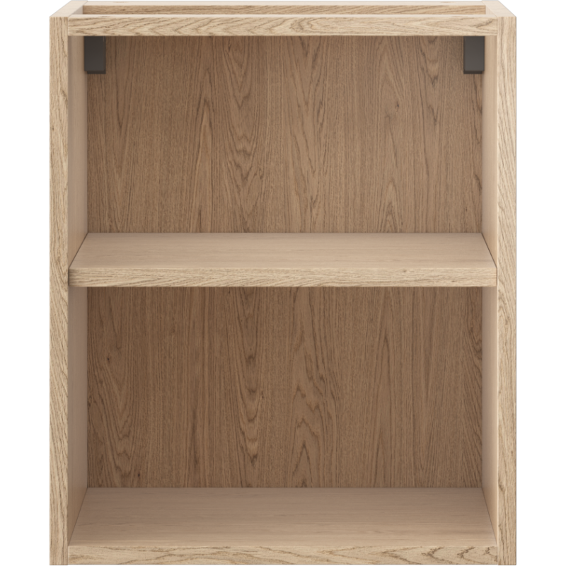 Mexen Box-A armadietto aperto con ripiano 40 cm, rovere - 91AX2-0400-470-0-81