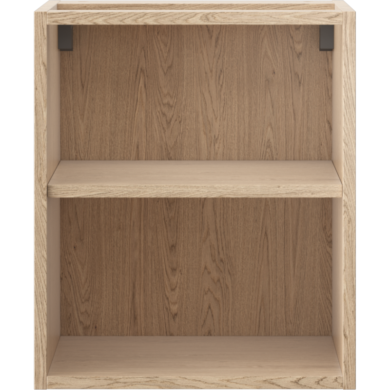 Mexen Box-A armoire ouverte avec étagère 40 cm, chêne - 91AX2-0400-470-0-81