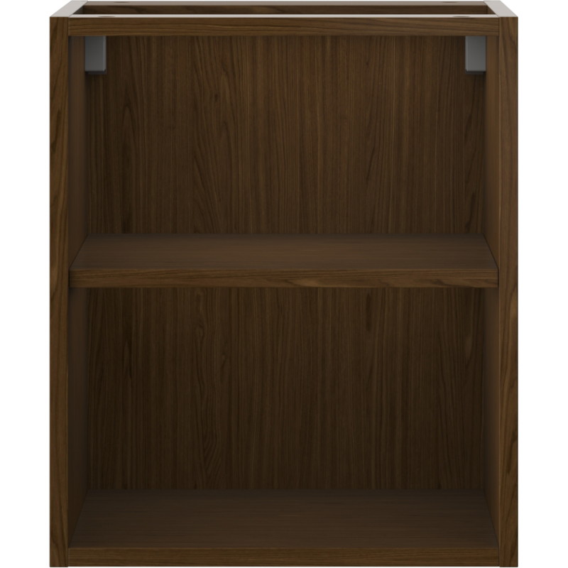 Mexen Box-A lahtine kapp riiuliga 40 cm, pähkel - 91AX2-0400-470-0-86