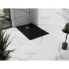 Mexen Stone+ Duschwanne Rechteckig aus Verbundwerkstoff 100 x 90 cm, schwarz - 44709010
