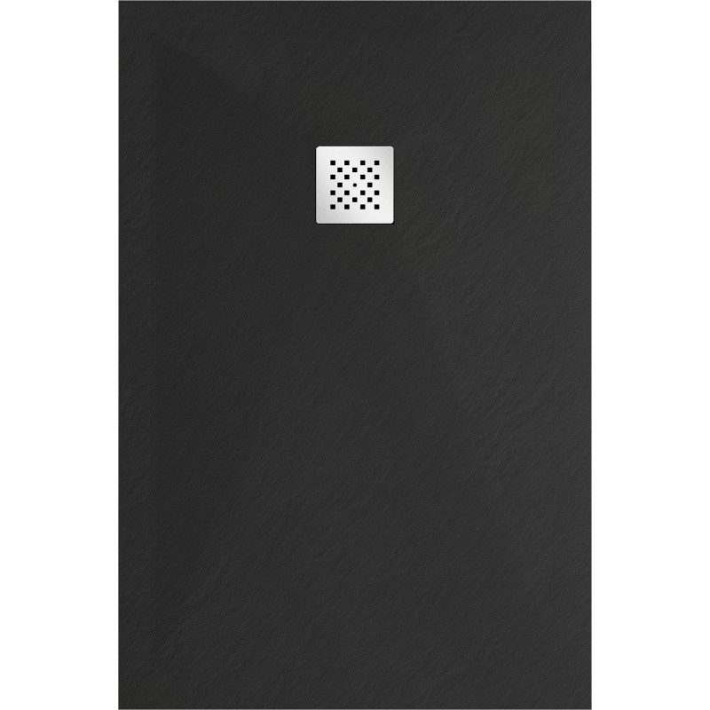 Mexen Stone+ rectangular composite shower tray 110 x 90 cm, black - 44709011