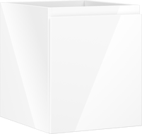 Mexen Orio badkamermeubel onder de wastafel 40 cm, 1 lade, witte glans - 91A10-04047-1-BF00