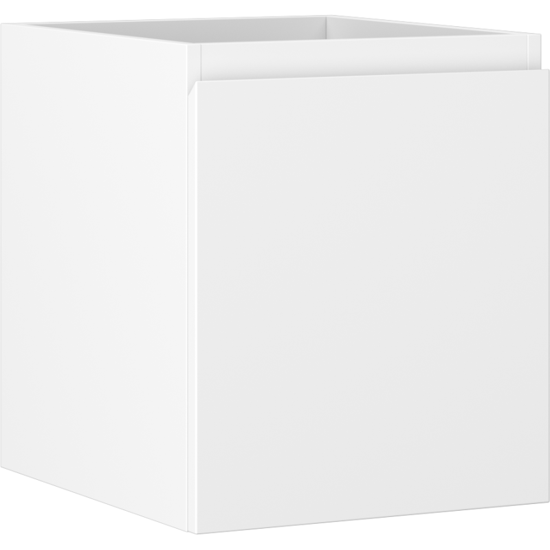 Mexen Orio bathroom cabinet under sink 40 cm, 1 drawer, white matte - 91A10-04047-1-BF01