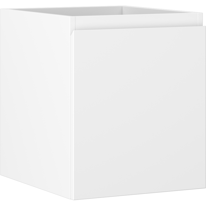 Mexen Orio mueble de baño bajo lavabo 40 cm, 1 cajón, blanco mate - 91A10-04047-1-BF01