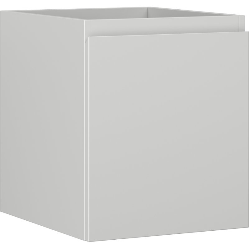 Mexen Orio Badezimmerschrank 40 cm, 1 Schublade, grau matt - 91A10-04047-1-BF62