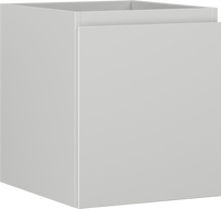 Mexen Orio badkamerkast onder gootsteen 40 cm, 1 lade, grijs mat - 91A10-04047-1-BF62