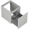 Mexen Orio armadietto del bagno sottolavello 40 cm, 1 cassetto, grigio opaco - 91A10-04047-1-BF62