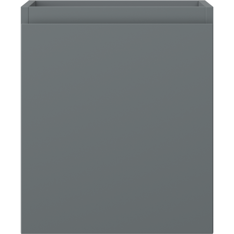 Mexen Orio bathroom cabinet under sink 40 cm, 1 drawer, matte graphite - 91A10-04047-1-BF66