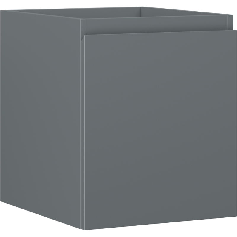 Mexen Orio Armário de casa de banho de 40 cm, 1 gaveta, grafite mate - 91A10-04047-1-BF66