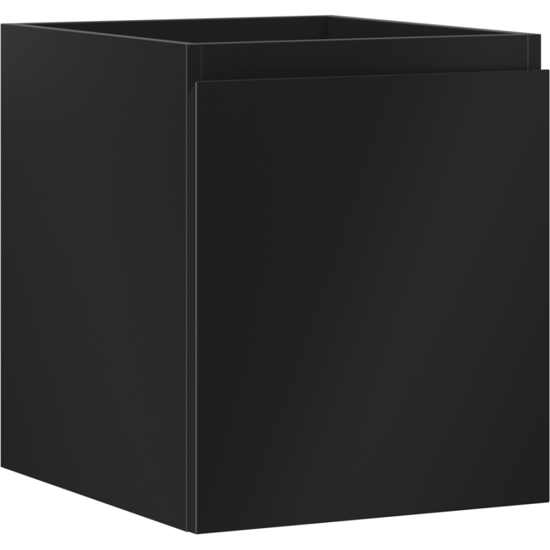 Mexen Orio armario de baño de 40 cm, 1 cajón, negro mate - 91A10-04047-1-BF71