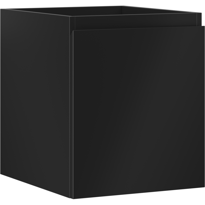 Mexen Orio Badezimmerschrank unter Waschbecken 40 cm, 1 Schublade, schwarz matt - 91A10-04047-1-BF71
