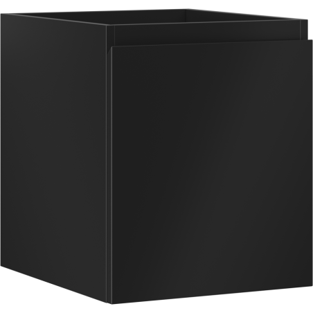 Mexen Orio badkamerkastje onder de wastafel 40 cm, 1 lade, zwart mat - 91A10-04047-1-BF71