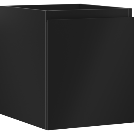 Mexen Orio bathroom cabinet under-sink 40 cm, 1 drawer, black matte - 91A10-04047-1-BF71