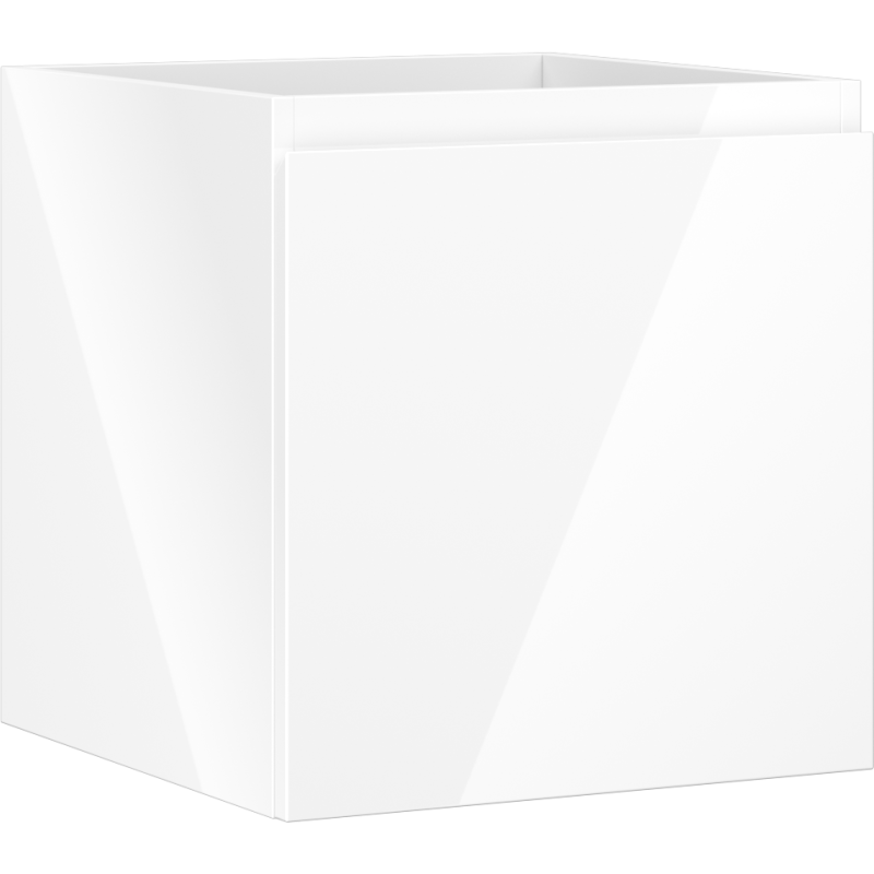 Mexen Orio armario de baño bajo lavabo 45 cm, 1 cajón, blanco brillo - 91A10-04547-1-BF00