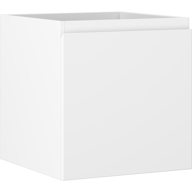 Mexen Orio Badezimmerschrank für Waschbecken 45 cm, 1 Schublade, weiß matt - 91A10-04547-1-BF01