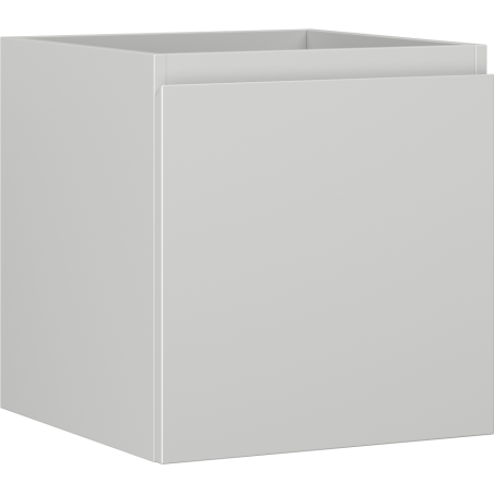 Mexen Orio bathroom vanity unit 45 cm, 1 drawer, matte gray - 91A10-04547-1-BF62