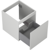 Mexen Orio Badezimmerschrank unter dem Waschbecken 45 cm, 1 Schublade, grauer Matt - 91A10-04547-1-BF62
