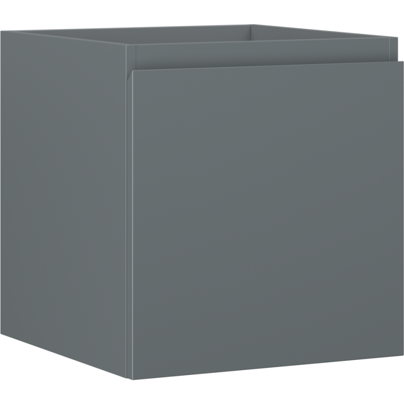 Mexen Orio armário de casa de banho para lavatório 45 cm, 1 gaveta, grafite mate - 91A10-04547-1-BF66