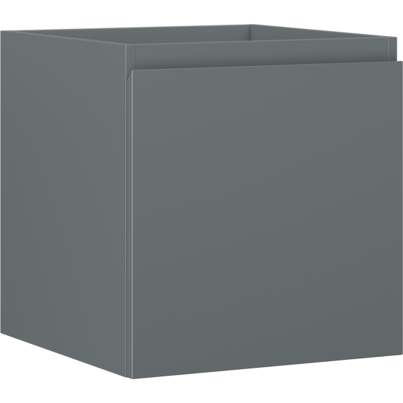 Mexen Orio badmeubelkast 45 cm, 1 lade, mat grafiet - 91A10-04547-1-BF66