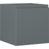 Mexen Orio szafka łazienkowa podumywalkowa 45 cm, 1 szuflada, grafit mat - 91A10-04547-1-BF66