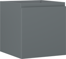 Mexen Orio kupaonski ormarić ispod umivaonika 45 cm, 1 ladica, mat grafit - 91A10-04547-1-BF66